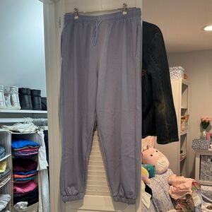 Topshop Lavender Track Pants